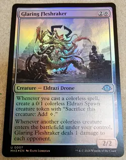 Glaring Fleshraker - #07 Foil Modern Horizons 3 - Mtg - Image 1