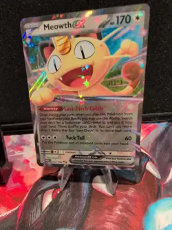 TCG Pokemon Meowth ex Perfect Order 062/088 Double Rare NM Pack Fresh 🔥🔥 - Image 2