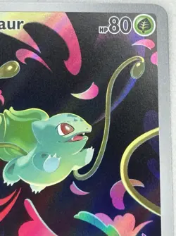 Pokemon TCG Bulbasaur Mega Evolution Promo Special Art Rare Stamped - Image 3