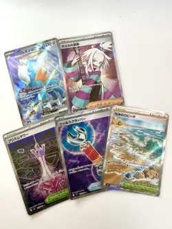 Ninja Spinner M4 Complete Base Set + 6 AR 5 SR Japanese Pokemon Mega Greninja - Image 5