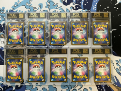 ALL FCG 10 Pokemon Japanese Terastal Festival Eevee Evolution SAR Sequential Set - Image 2