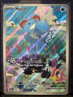 Marill 204/193 Pokemon TCG SV02: Paldea Evolved NM Illustration Rare - Image 1