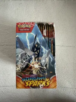 Pokemon Surging Sparks Booster Box (36 Packs) - New (TINY TEAR SEE PHOTOS) - Image 3