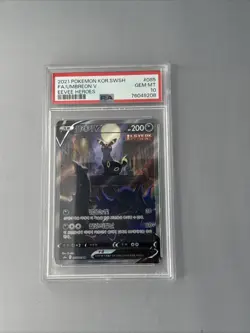 Pokemon TCG 2021 Umbreon V 189/203 Alt Art Evolving Skies GEM MINT PSA 10 - Image 1