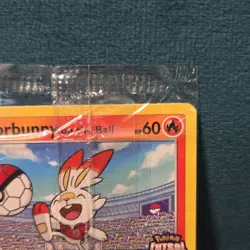 Scorbunny on the Ball Pokemon Futsal Promo 004/005 2020 (sealed) - Image 5