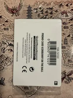 Scorbunny On The Ball 🔥 FA Pokemon Futsal Stamped Promo 004/005 Sealed Rare - Image 2