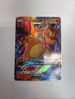 Pokemon TCG Charizard GX SM211 Full Art Holo Promo Card - Image 1