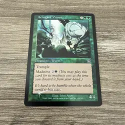 Arrogant Wurm FOIL Torment MP Magic The Gathering MTG Cards - Image 1