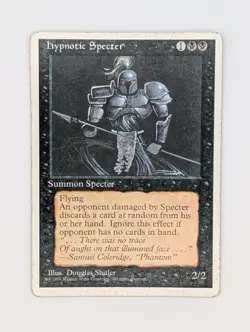 Hypnotic Specter - HP - 4th Edition - MTG - Image 1