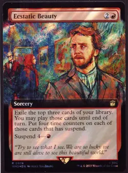 Ecstatic Beauty - 974 Extended - Surge Foil - MTG Doctor Who - Image 1