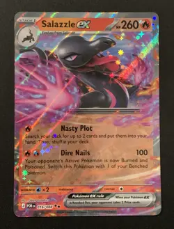 Salazzle Ex 016/088 - Double Rare - Mega Evolution: Perfect Order - Pokemon TCG - Image 1