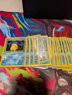 Pokemon Vintage WOTC Common Card Lot Charmander Psyduck Etc (Around 70 Cards) - Image 2