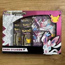 Pokemon Dark Sylveon V Celebrations Collection Box New FREE UK DELIVERY - Image 1