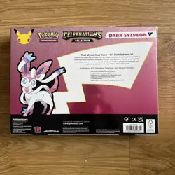 Pokemon Dark Sylveon V Celebrations Collection Box New FREE UK DELIVERY - Image 2