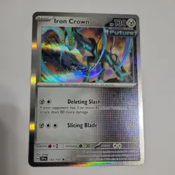 Iron Crown - 132/191 - Surging Sparks - Pokemon TCG - Holo - Image 1