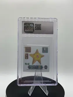 Pokemon Japanese Amada Super DX Stickers Clear Staryu CGC 3.5 - Image 2