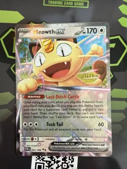 Meowth ex 062/088 Double Rare - Pokemon TCG Perfect Order - English - NM - Image 1