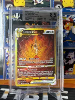 2023 Pokemon Sword & Shield Crown Zenith Arceus Vstar Alt Art BGS 8.5 GG70/GG70 - Image 1