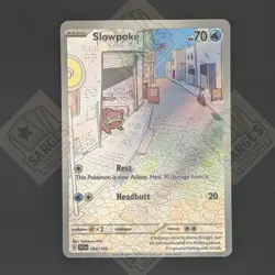 SLOWPOKE 2023 POKEMON SCARLET & VIOLET ILLUSTRATION RARE SVI 204/198 NM - Image 1