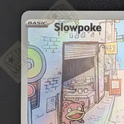 SLOWPOKE 2023 POKEMON SCARLET & VIOLET ILLUSTRATION RARE SVI 204/198 NM - Image 3
