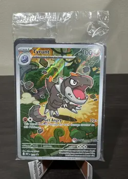 Tyrunt 070 Black Star Promo Pokemon Center Stamped Exclusive sealed - Image 1