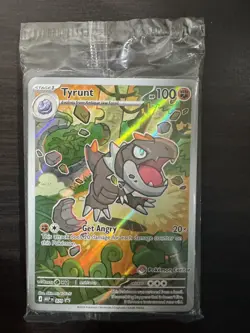 Tyrunt 070 Black Star Promo Pokemon Center Stamped Exclusive sealed - Image 2
