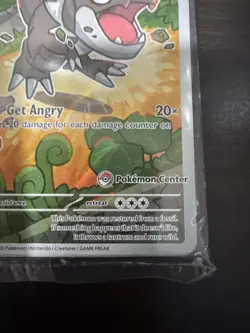 Tyrunt 070 Black Star Promo Pokemon Center Stamped Exclusive sealed - Image 3
