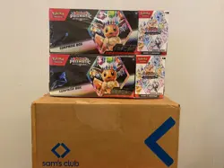 Pokemon Prismatic Evolutions Sams Club Bundle Lot of 2 Sealed New - Image 2