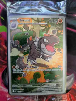 Tyrunt MEP 070 SEALED Pokemon Center Stamp and regular Tyrunt MEP 070 - Image 1
