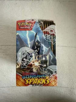Pokemon Surging Sparks Booster Box (36 Packs) - New (TINY TEAR SEE PHOTOS) - Image 2