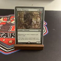 MTG Magic The Gathering Beast Whisperer Guilds of Ravnica 123/259 LP - Image 1