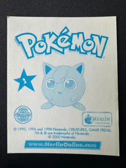 Pick & Choose Prism Holo Pokemon Merlin Sticker Series 2 Topps Stickers 2000 - Image 3