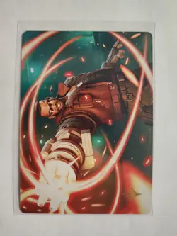 Magic The Gathering Final Fantasy Art Series #8/53 Berret Wallace Gold Stamped ! - Image 1