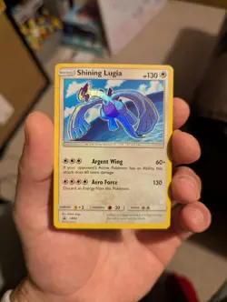Shining Lugia SM82 Sun & Moon Pokemon TCG Black Star Promo - NM - Image 1