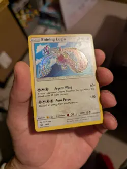 Shining Lugia SM82 Sun & Moon Pokemon TCG Black Star Promo - NM - Image 2