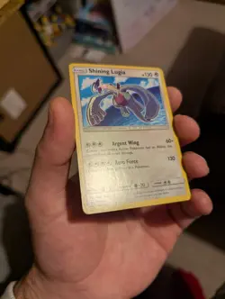 Shining Lugia SM82 Sun & Moon Pokemon TCG Black Star Promo - NM - Image 4