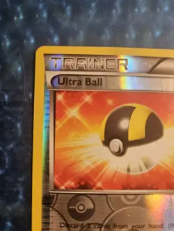 Pokemon TCG Ultra Ball Trainer Dark Explorers Reverse Holo Card 102/108. NM - Image 5