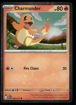 Charmander - (Cosmos Holo) Holo Common Miscellaneous Cards & Products 020/217 NM - Image 1