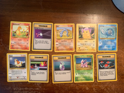 10 VINTAGE Pokemon Cards from Classic WOTC Sets!! - Image 1