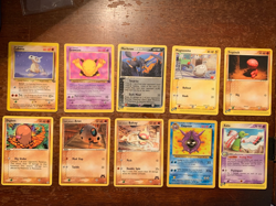 10 VINTAGE Pokemon Cards from Classic WOTC Sets!! - Image 1
