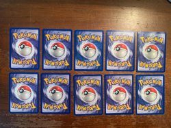 10 VINTAGE Pokemon Cards from Classic WOTC Sets!! - Image 2