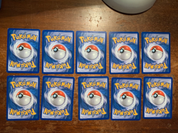 10 VINTAGE Pokemon Cards from Classic Sets!! - Image 2