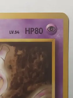 Mewtwo LV.54 No 150 Japanese Pokemon Card Old Back - Image 4