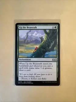 MTG Up the Beanstalk WOE 0195 U NM Regular - Image 1