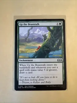 MTG Up the Beanstalk WOE 0195 U NM Regular - Image 3