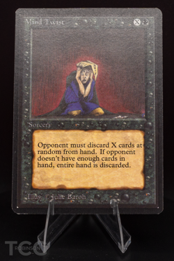 Mind Twist - 1993 Magic the Gathering - Limited Edition Beta Regular - Image 1