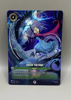 Lorcana Winterspell Freeze The Vine (Enchanted) 231/204 - Image 1