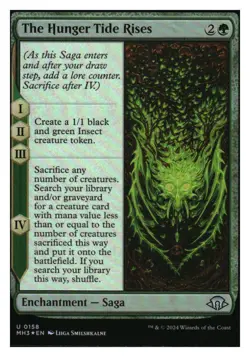 The Hunger Tide Rises (foil) Modern Horizons 3 MTG - NM+ MYTHIC RELICS - Image 1