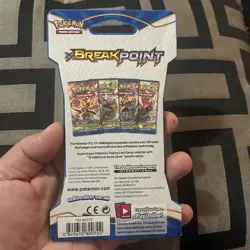 Pokemon XY Breakpoint Sleeved Booster Pack factory sealed (Scizor) 2016 - Image 2