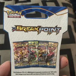 Pokemon XY Breakpoint Sleeved Booster Pack factory sealed (Scizor) 2016 - Image 4